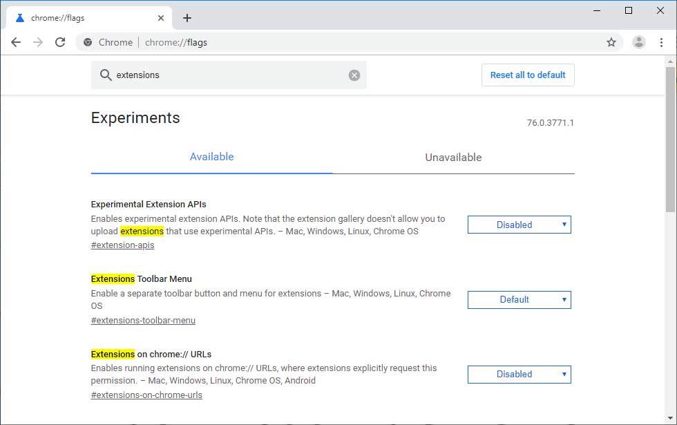 Google Chrome ：正在开始测试新的扩展菜单Google Chrome ：正在开始测试新的扩展菜单