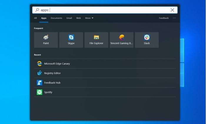 如何启用Win10的沉浸式搜索栏如何启用Win10的沉浸式搜索栏