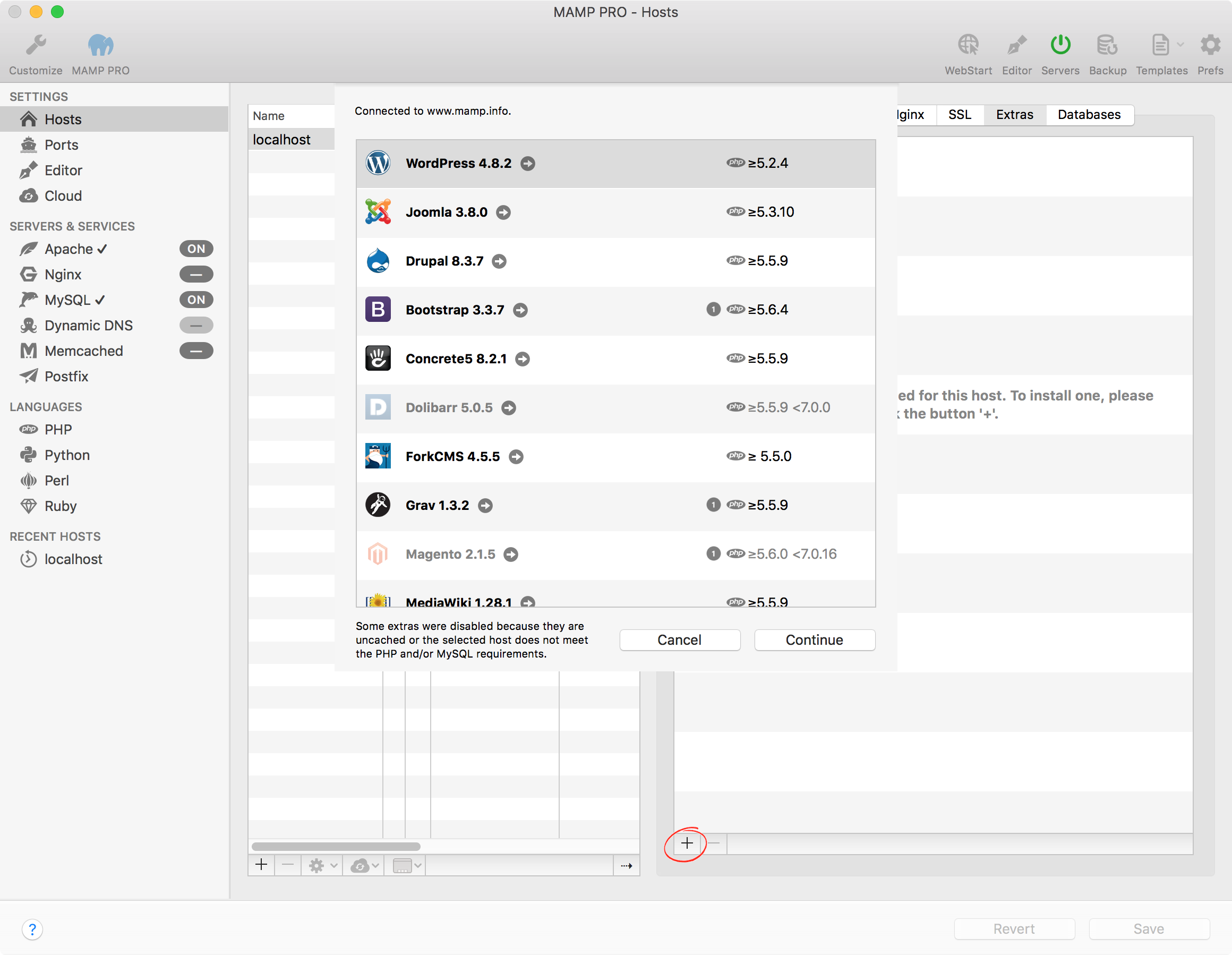 MAMP PRO 6.0