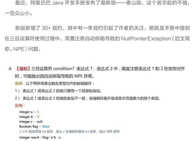 《Java开发手册灵魂13问》正式上线，带你剖析阿里巴巴的开发细节