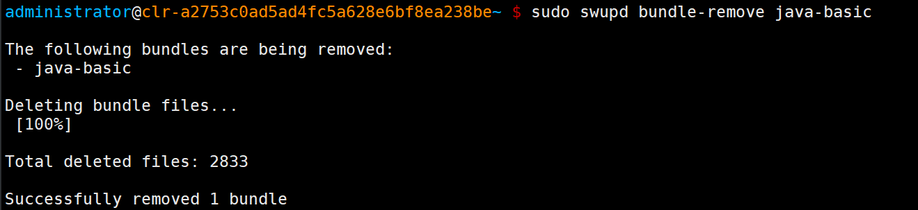 ClearLinux包管理器swupd使用入门ClearLinux包管理器swupd使用入门