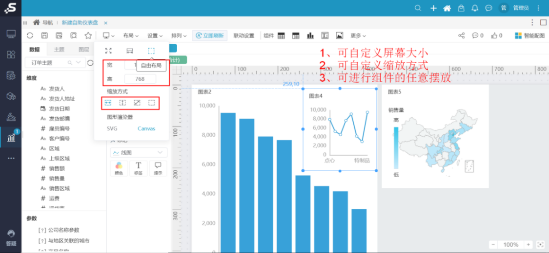 1627639918156693.png Smartbi数据可视化自由布局.png