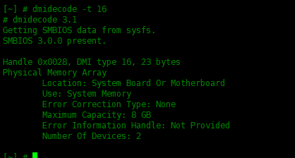 使用Dmidecode获取硬件信息使用实例使用Dmidecode获取硬件信息使用实例