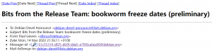 Debian 12 可能会在 2023 年中发布Debian 12 可能会在 2023 年中发布