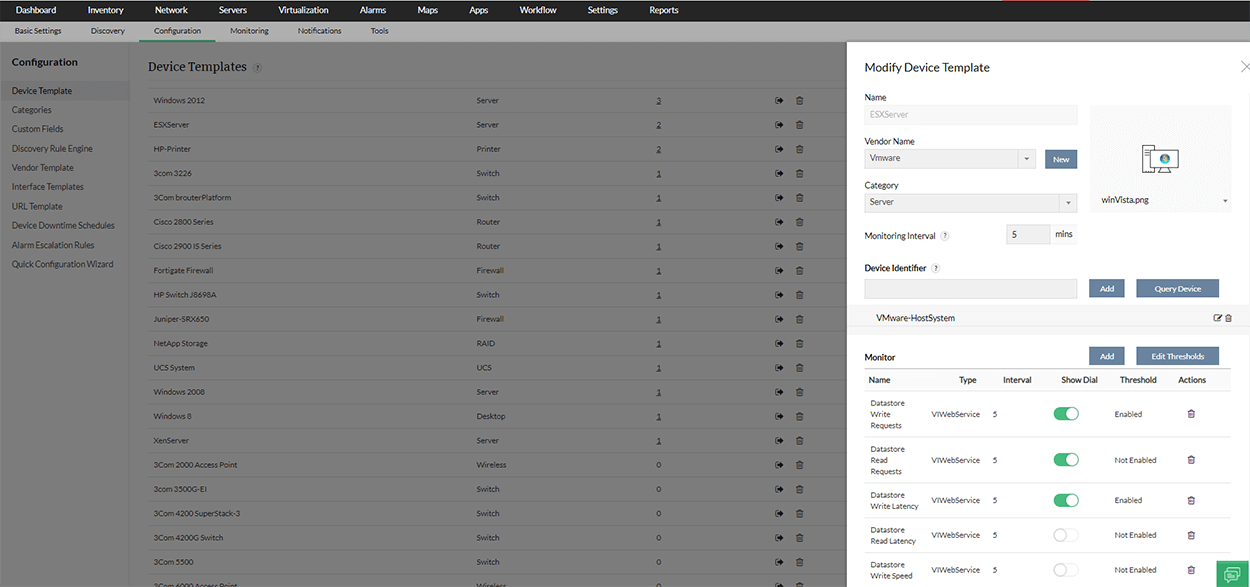 实时网络发现-ManageEngine OpManager