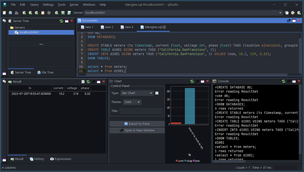 TDengine OSS 与 qStudio 实现无缝协同，革新数据分析和管理方式 - TDengine Database 时序数据库