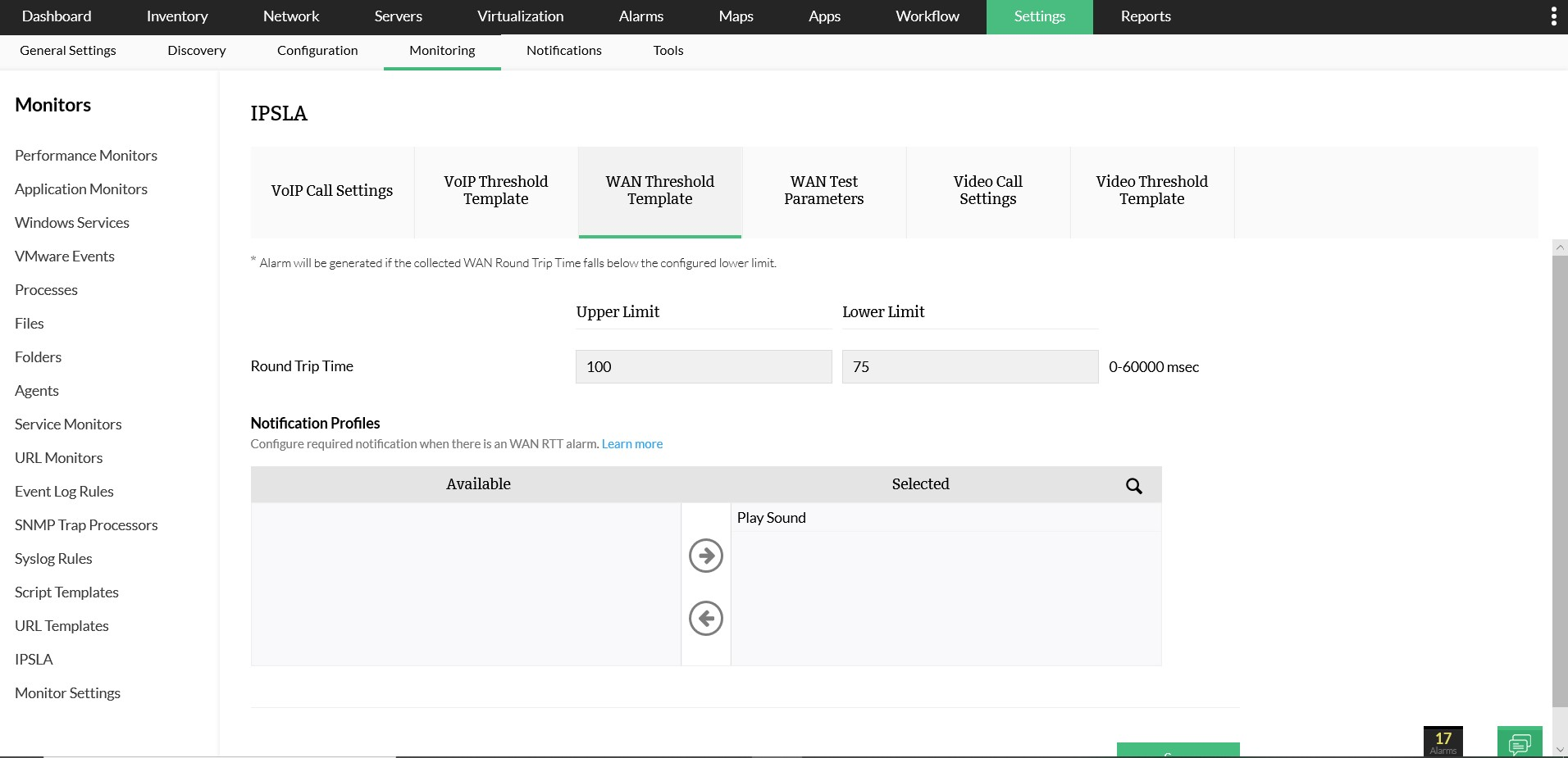 网络评估软件 - ManageEngine OpManager