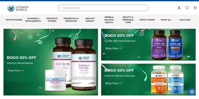 Vitamin World 美维仕：黑五 GMV 同比大涨 247.3%！47 年营养品零售品牌因独立站焕发新活力
