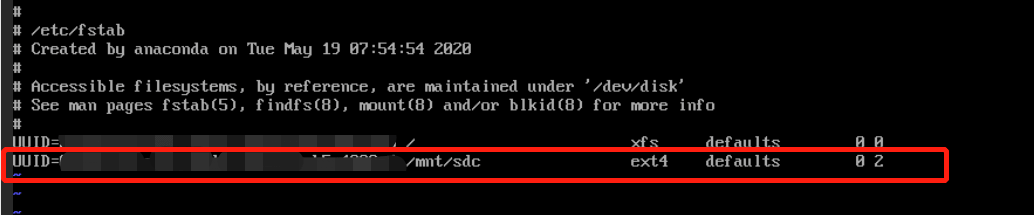 天翼云主机初始化Linux数据盘，解决新装宝塔不显示挂载磁盘。